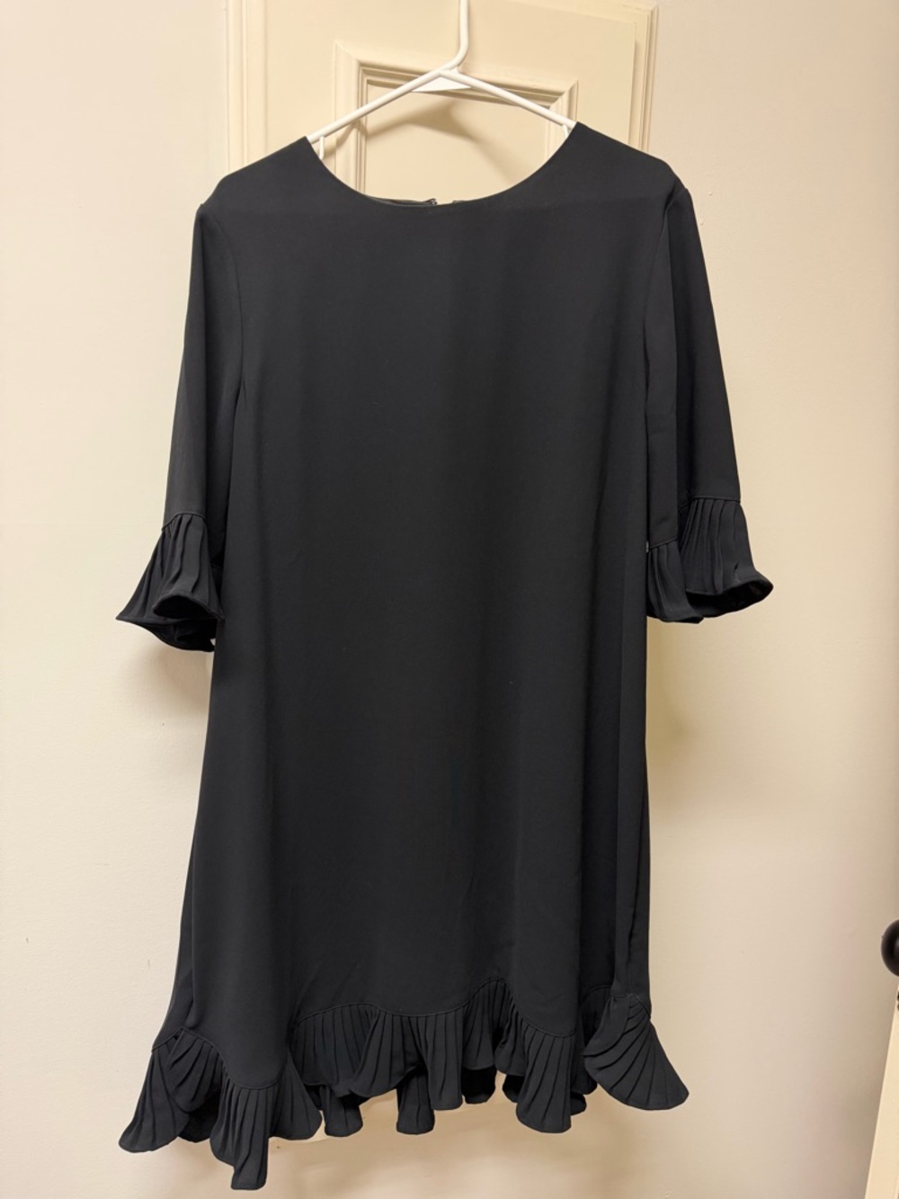Women’s Alfani Black Ruffle-Hem Dress